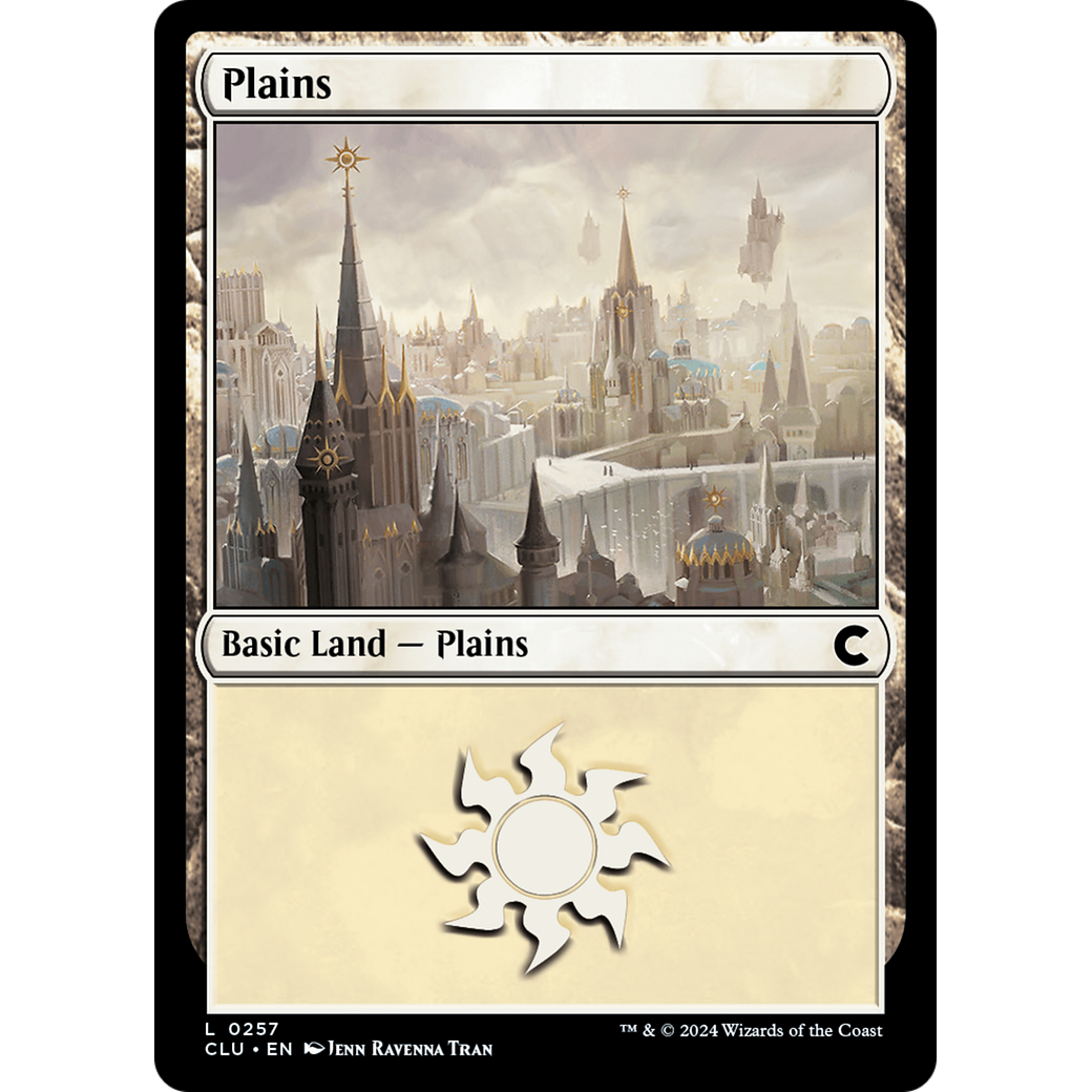 Plains (0257) (CLU-257) - Ravnica: Clue Edition