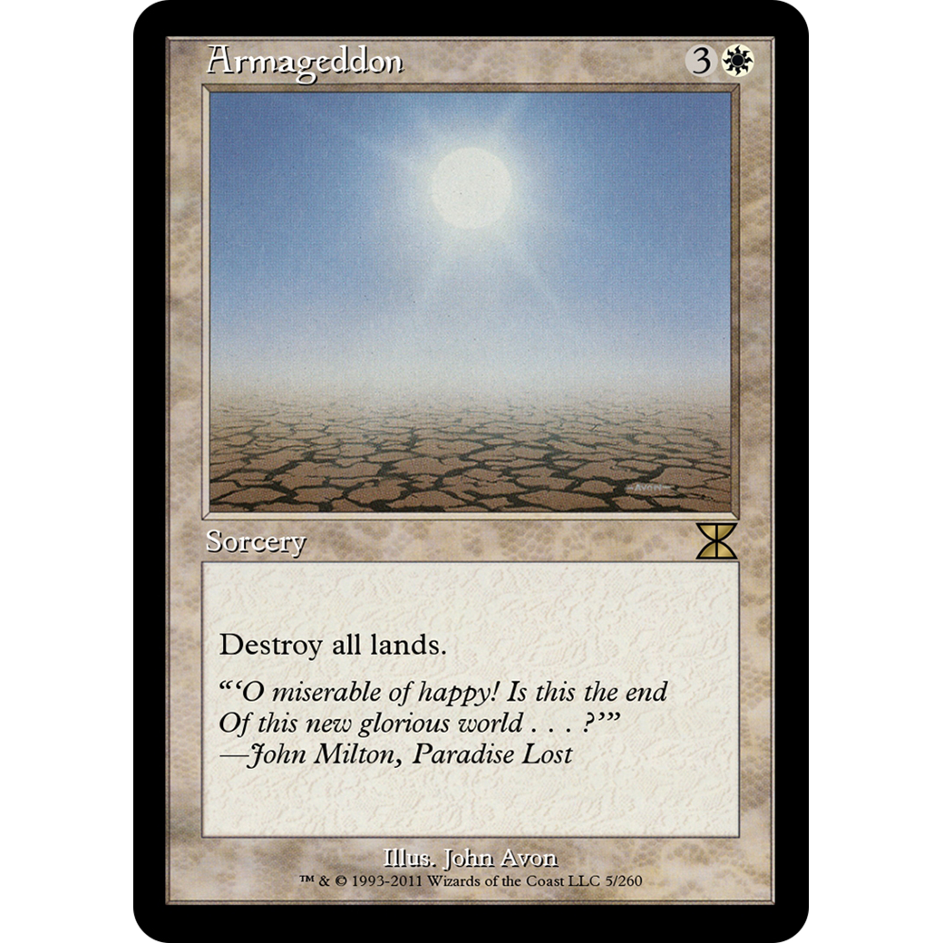 Armageddon (ME4-005) - Masters Edition IV