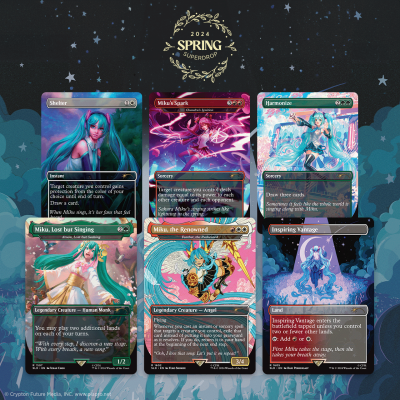 Magic the Gathering: Secret Lair - Hatsune Miku: Sakura Superstar