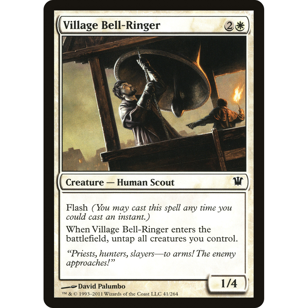 Village Bell-Ringer (ISD-041) - Innistrad Foil