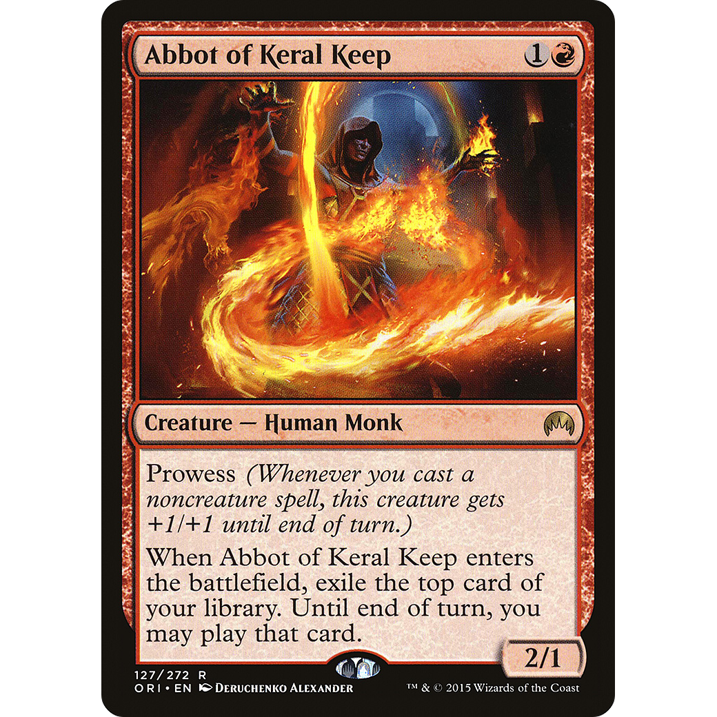Abbot of Keral Keep (ORI-127) - Magic Origins Foil