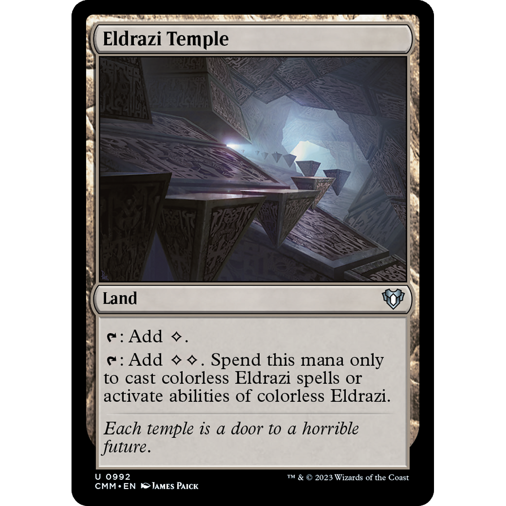 Eldrazi Temple (CMM-992) - Commander Masters