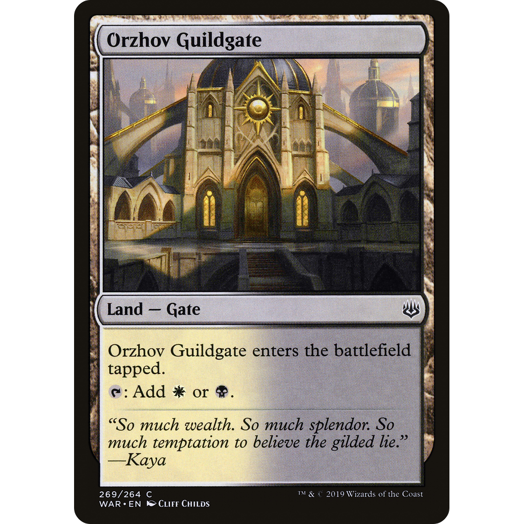 Orzhov Guildgate (WAR-269) - War of the Spark