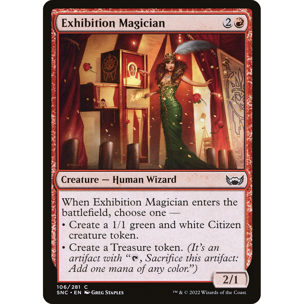 Exhibition Magician (SNC-106) - Streets of New Capenna