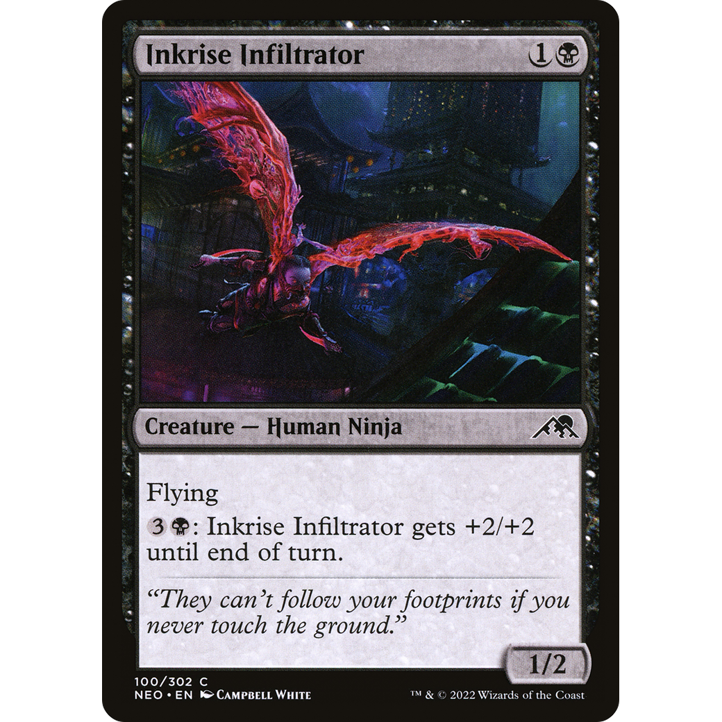 Inkrise Infiltrator (NEO-100) - Kamigawa: Neon Dynasty