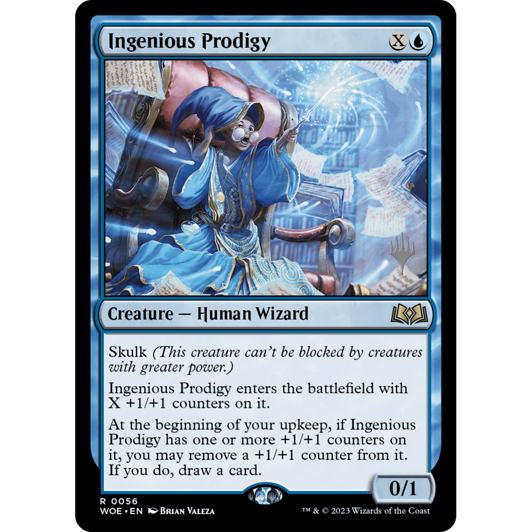 Ingenious Prodigy (PPWOE-56P) - Wilds of Eldraine Promos Foil