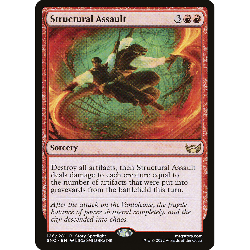 Structural Assault (SNC-126) - Streets of New Capenna