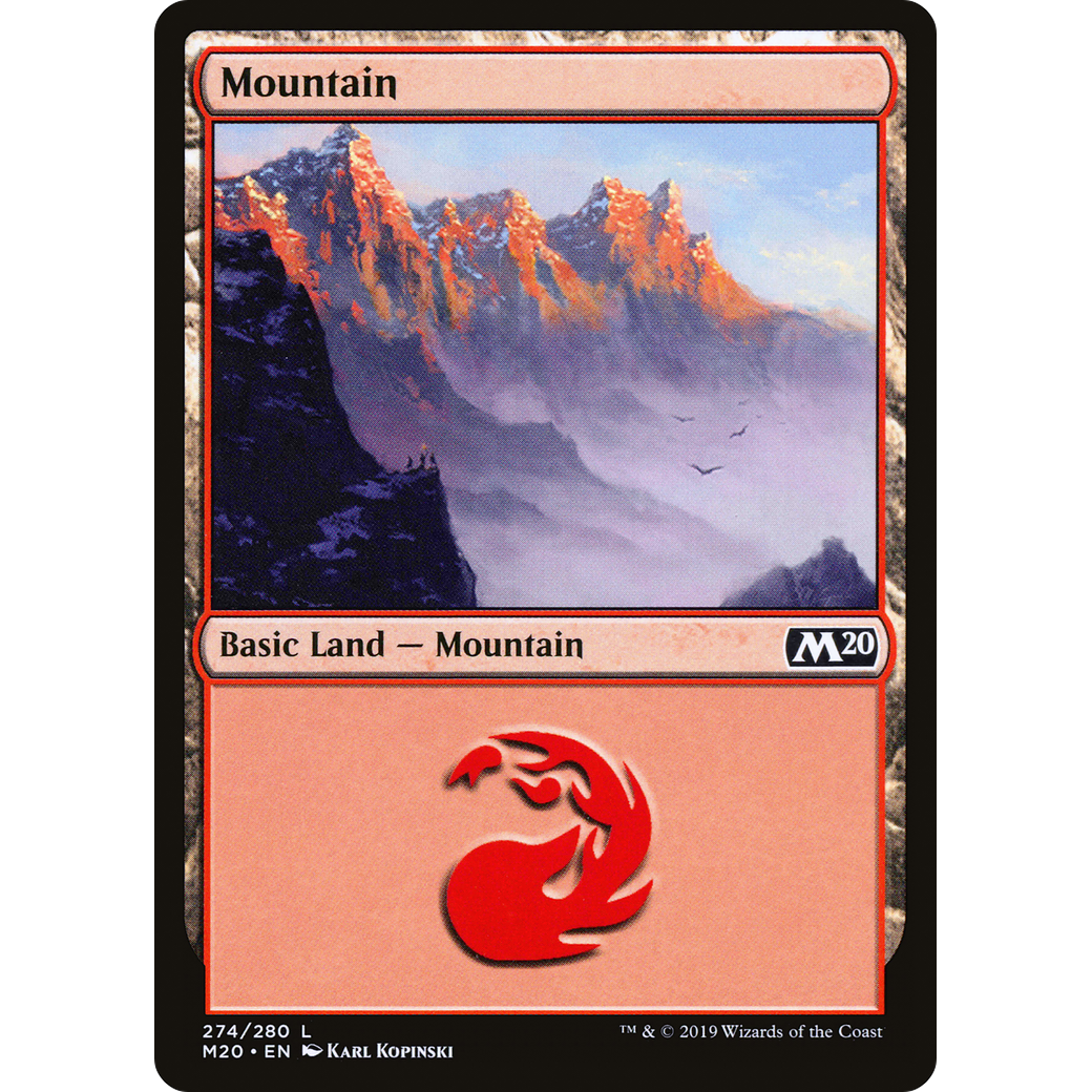 Mountain (274) (M20-274) - Core Set 2020