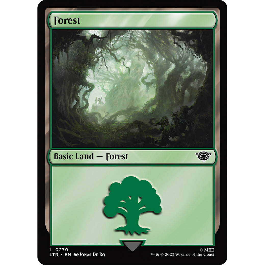 Forest (LTR-270) - The Lord of the Rings: Tales of Middle-earth Foil