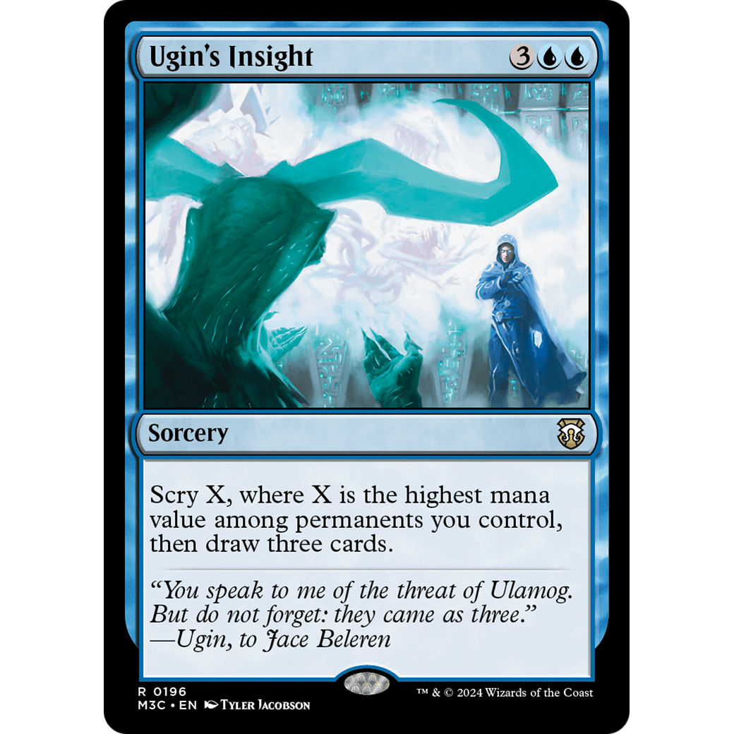 Ugin's Insight (M3C-196) - Modern Horizons 3 Commander Foil