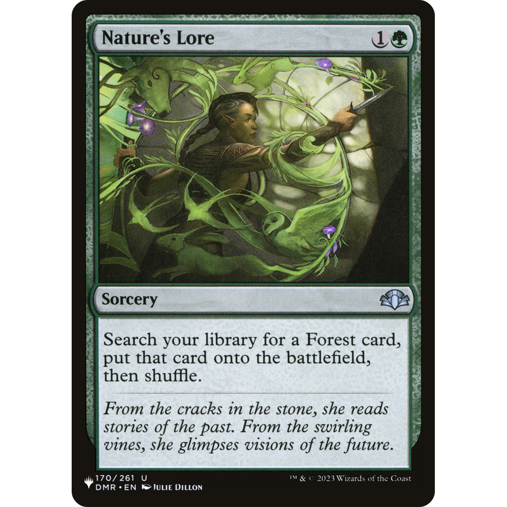 Nature's Lore (DMR) (LIST-170/261) - The List