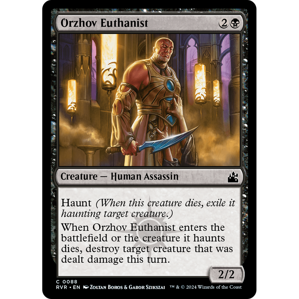 Orzhov Euthanist (RVR-088) - Ravnica Remastered Foil