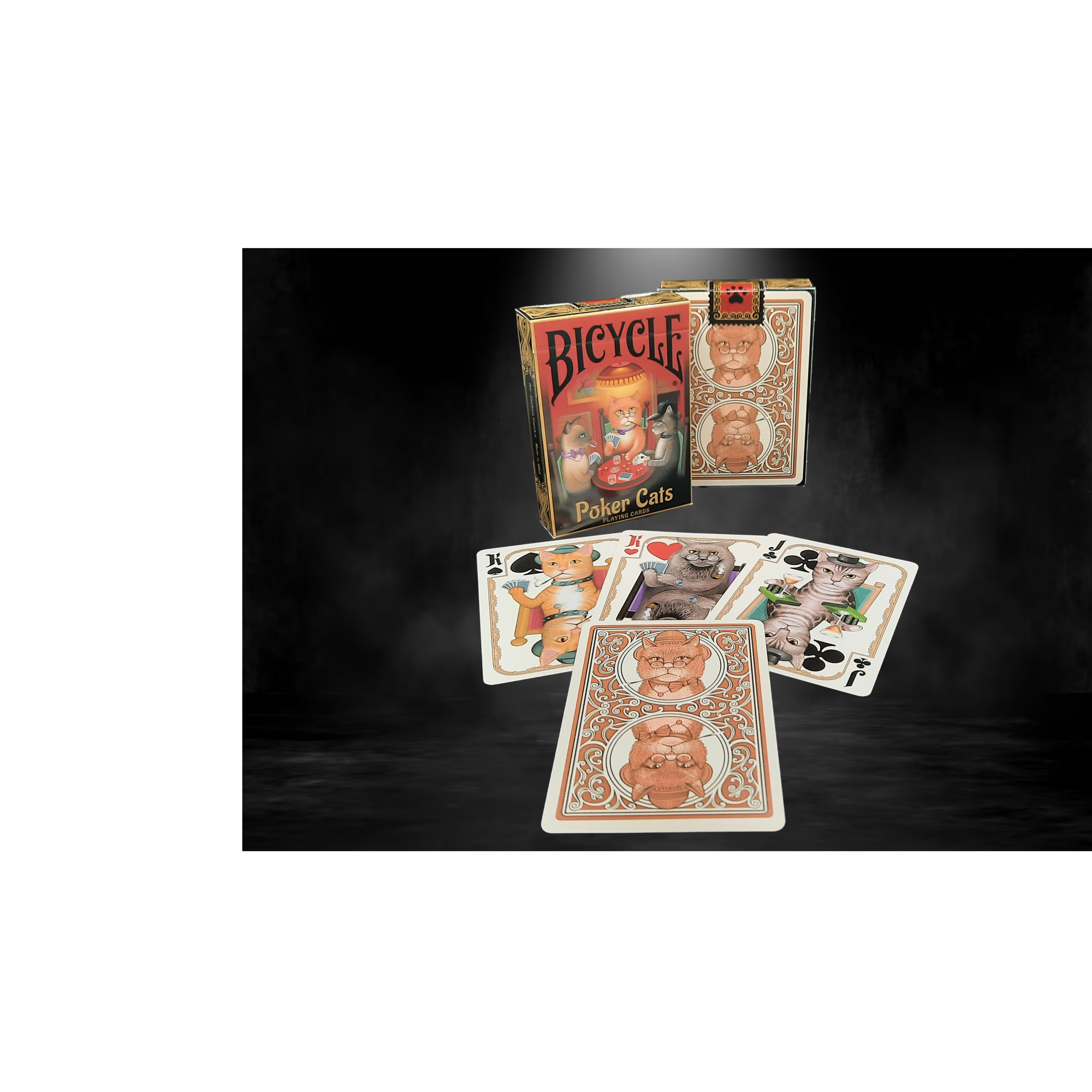 Bicycle Poker Cats V2 Playing Cards
