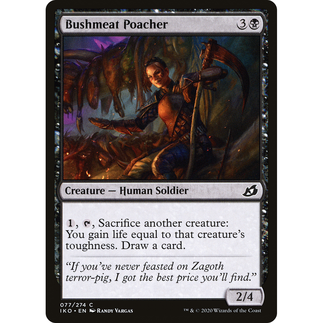 Bushmeat Poacher (IKO-077) - Ikoria: Lair of Behemoths