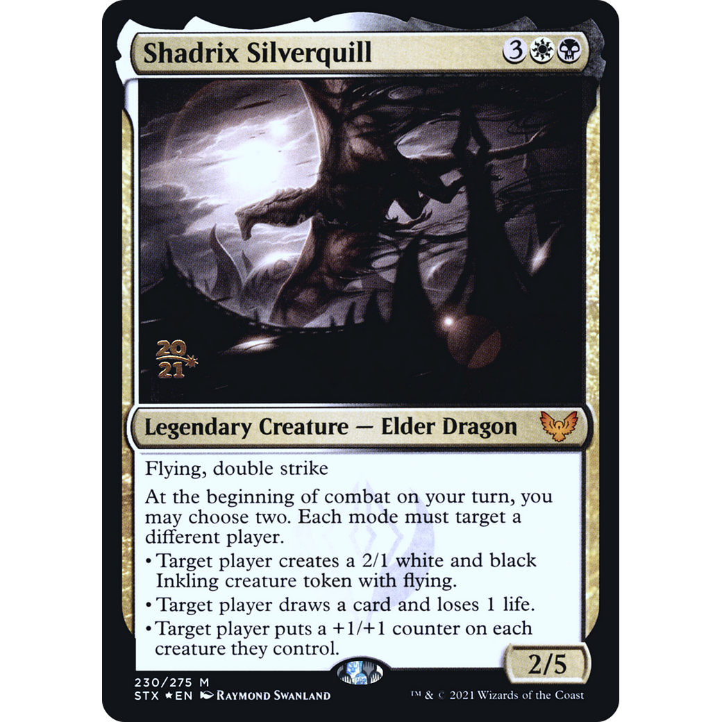 Shadrix Silverquill (PRE-230) - Strixhaven: School of Mages Promos Foil