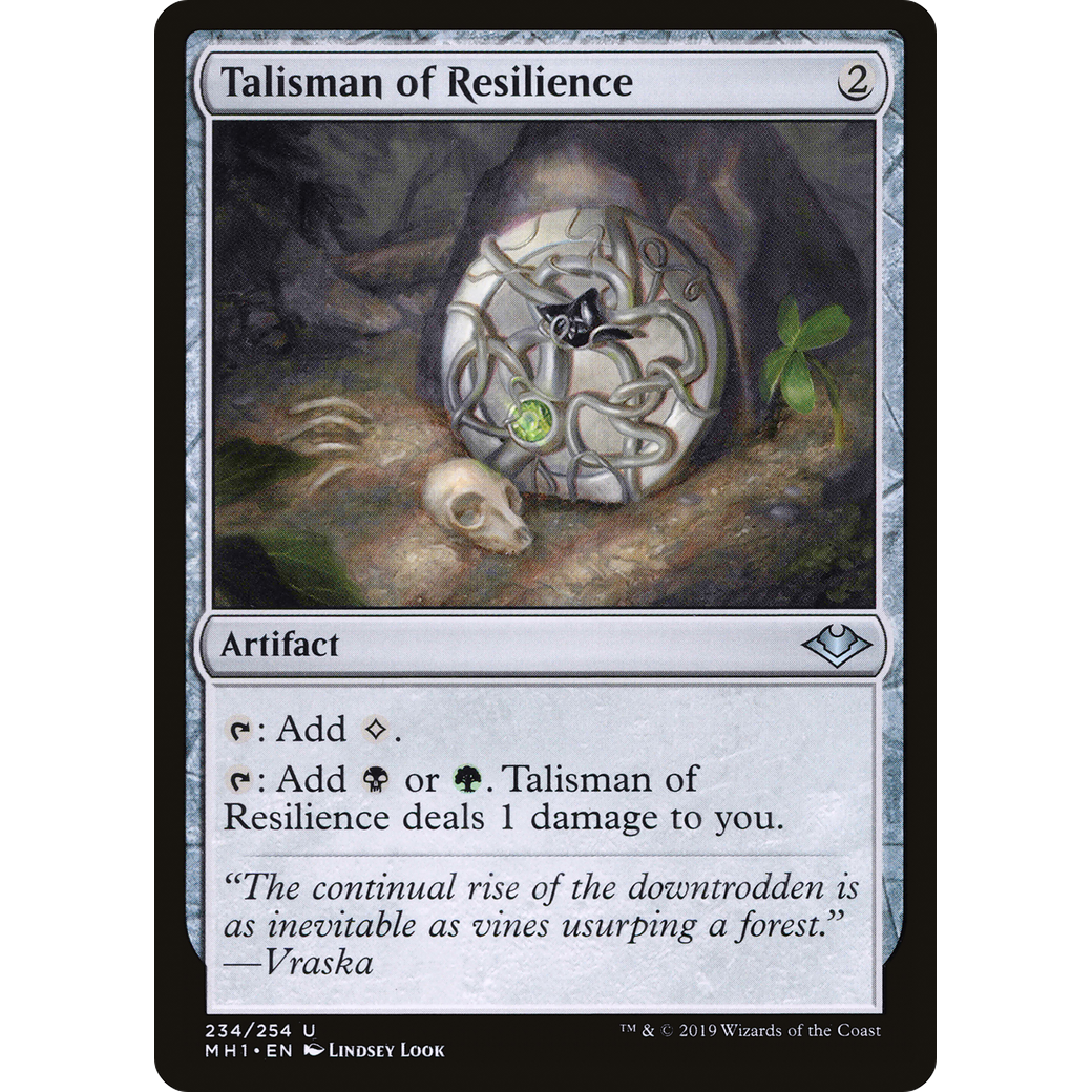 Talisman of Resilience (MH1-234) - Modern Horizons