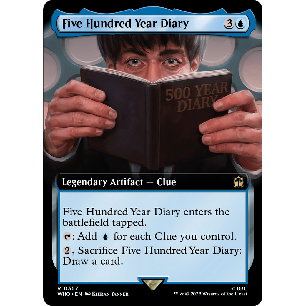 Five Hundred Year Diary (Extended Art) (WHO-357) - Doctor Who: (Extended Art)