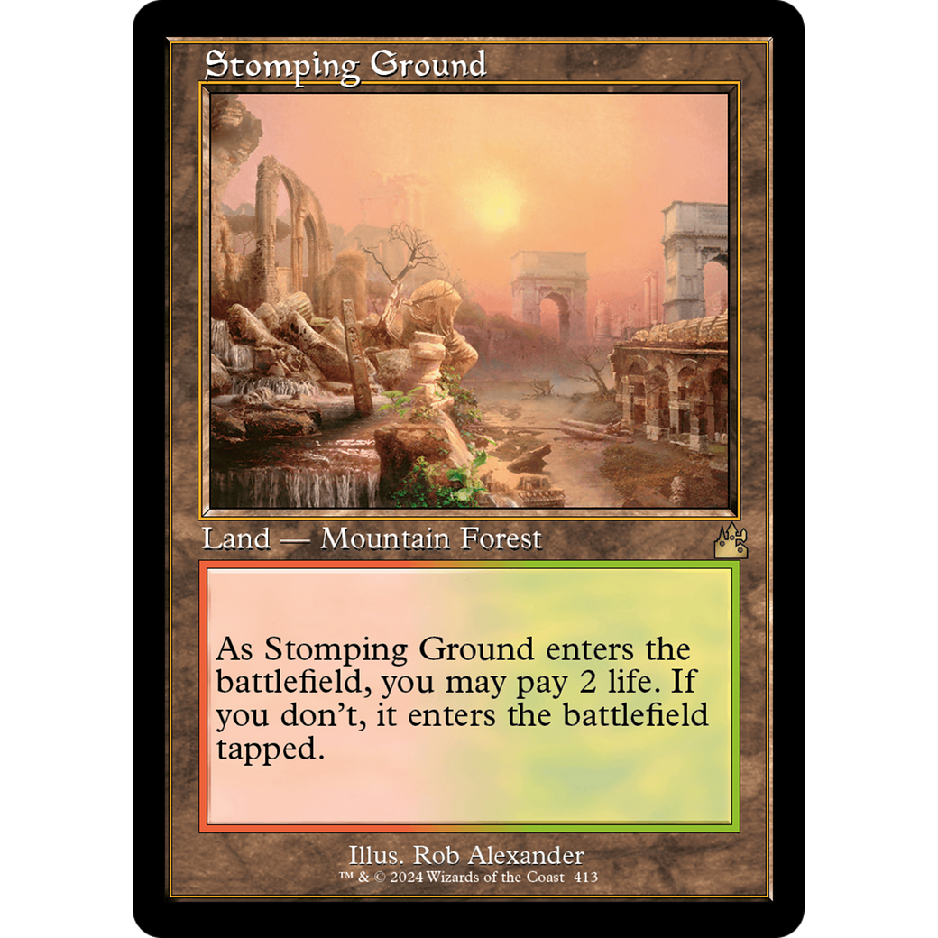 Stomping Ground (RVR-413) - Ravnica Remastered