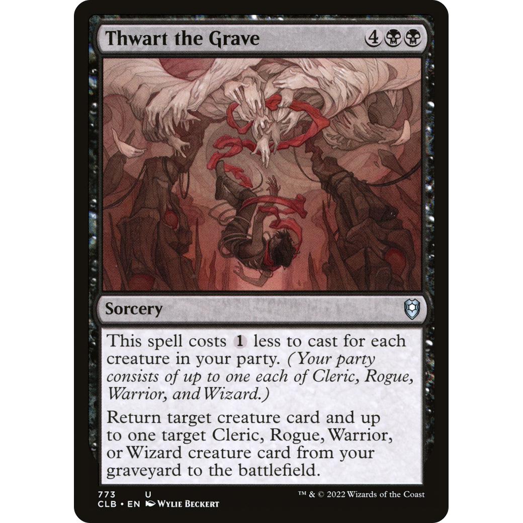 Thwart the Grave (CLB-773) - Commander Legends: Battle for Baldur's Gate