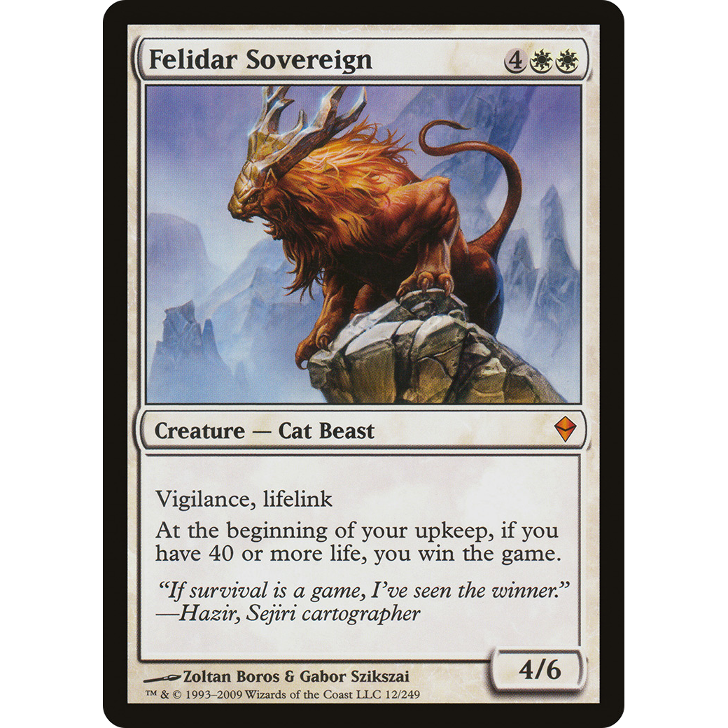 Felidar Sovereign (ZEN-012) - Zendikar