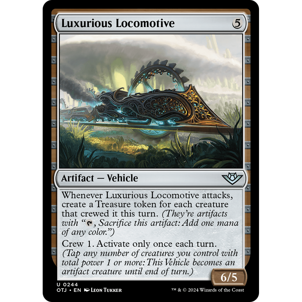 Luxurious Locomotive (OTJ-244) - Outlaws of Thunder Junction