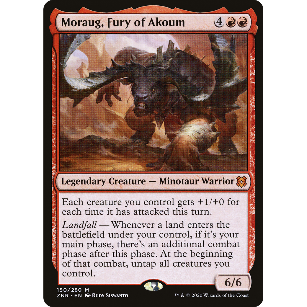 Moraug, Fury of Akoum (ZNR-150) - Zendikar Rising