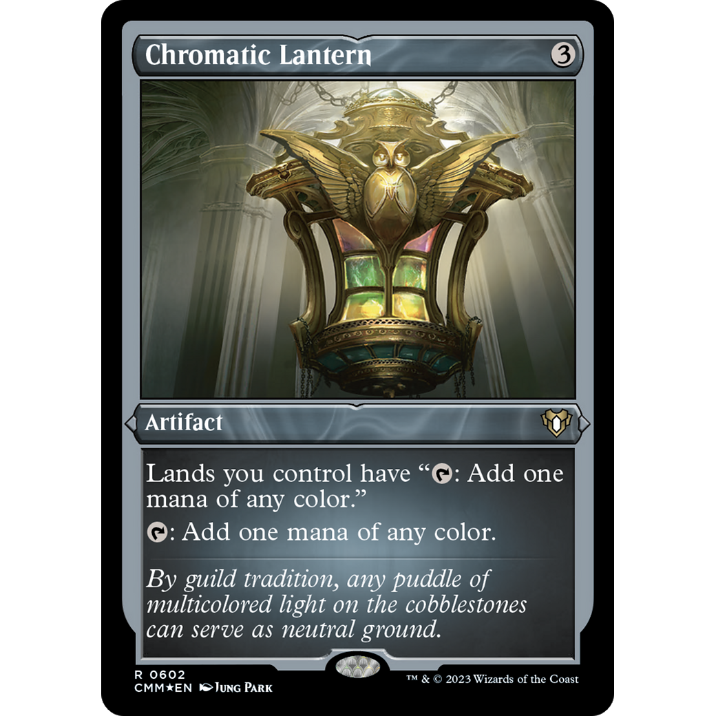 Chromatic Lantern (CMM-602) - Commander Masters Etched Foil