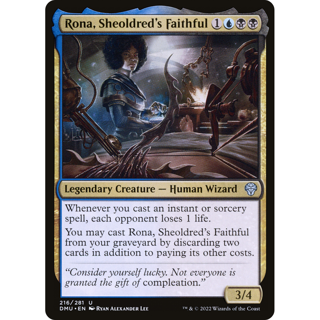 Rona, Sheoldred's Faithful (DMU-216) - Dominaria United Foil