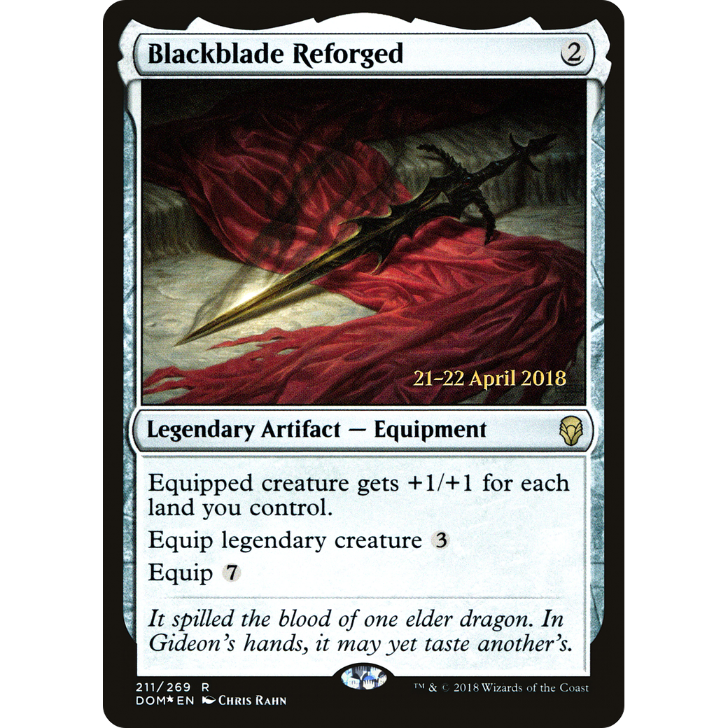 Blackblade Reforged (PRE-211) - Dominaria Promos Foil