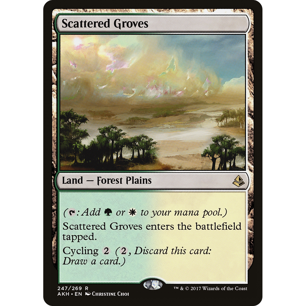 Scattered Groves (AKH-247) - Amonkhet