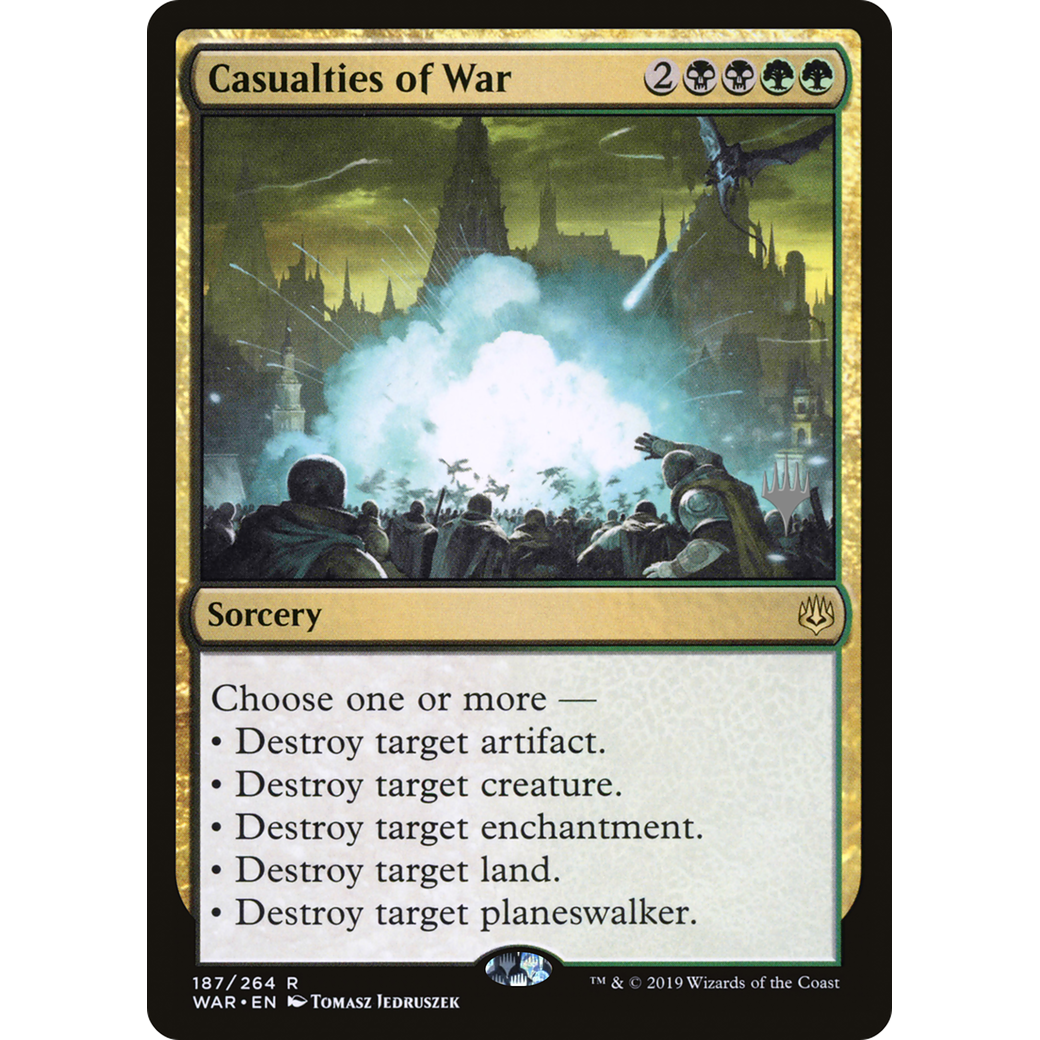 Casualties of War (PPZNR-187) - War of the Spark Promos