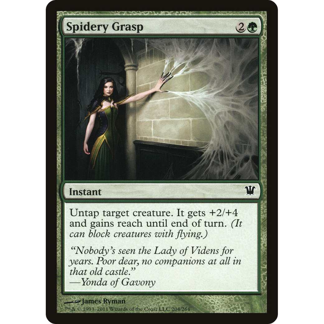 Spidery Grasp (ISD-204) - Innistrad Foil