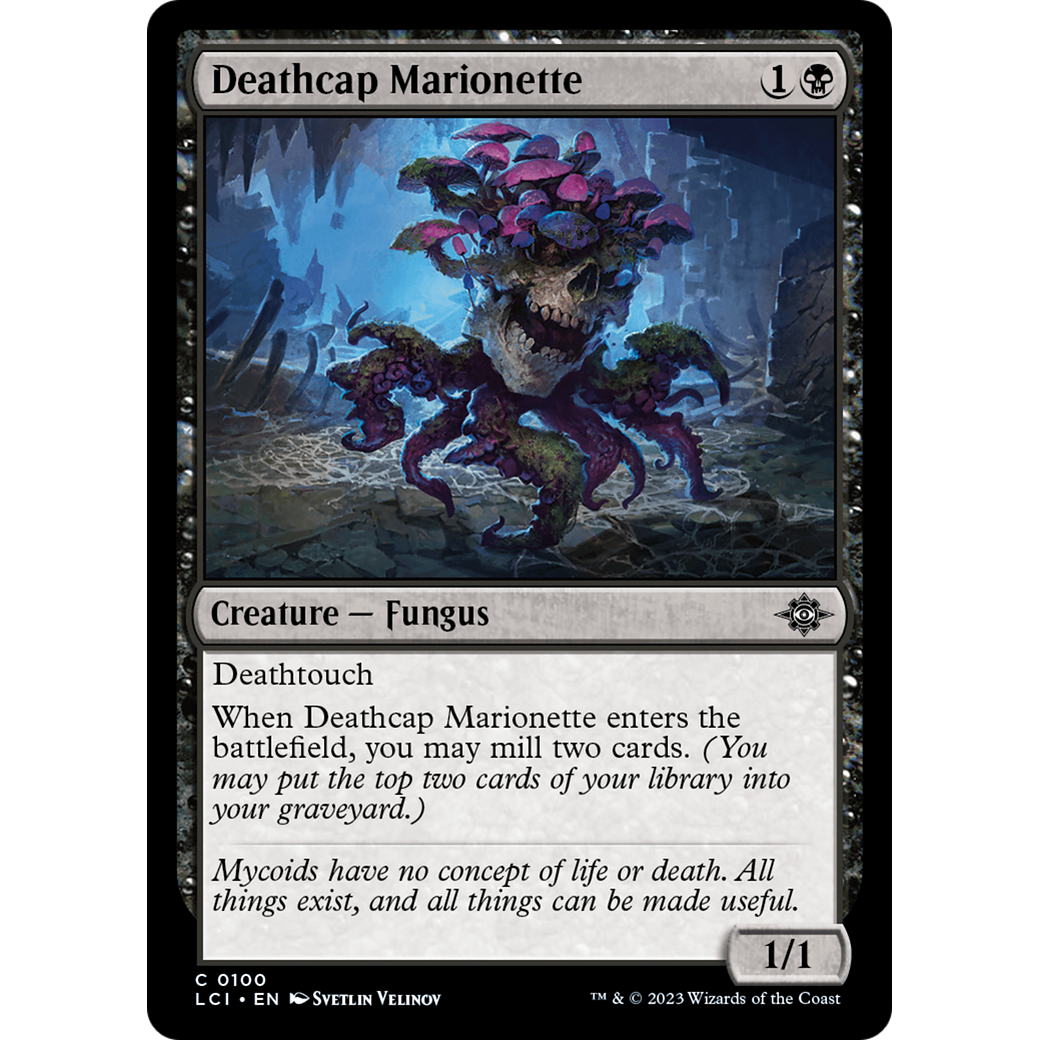 Deathcap Marionette (LCI-100) - The Lost Caverns of Ixalan Foil