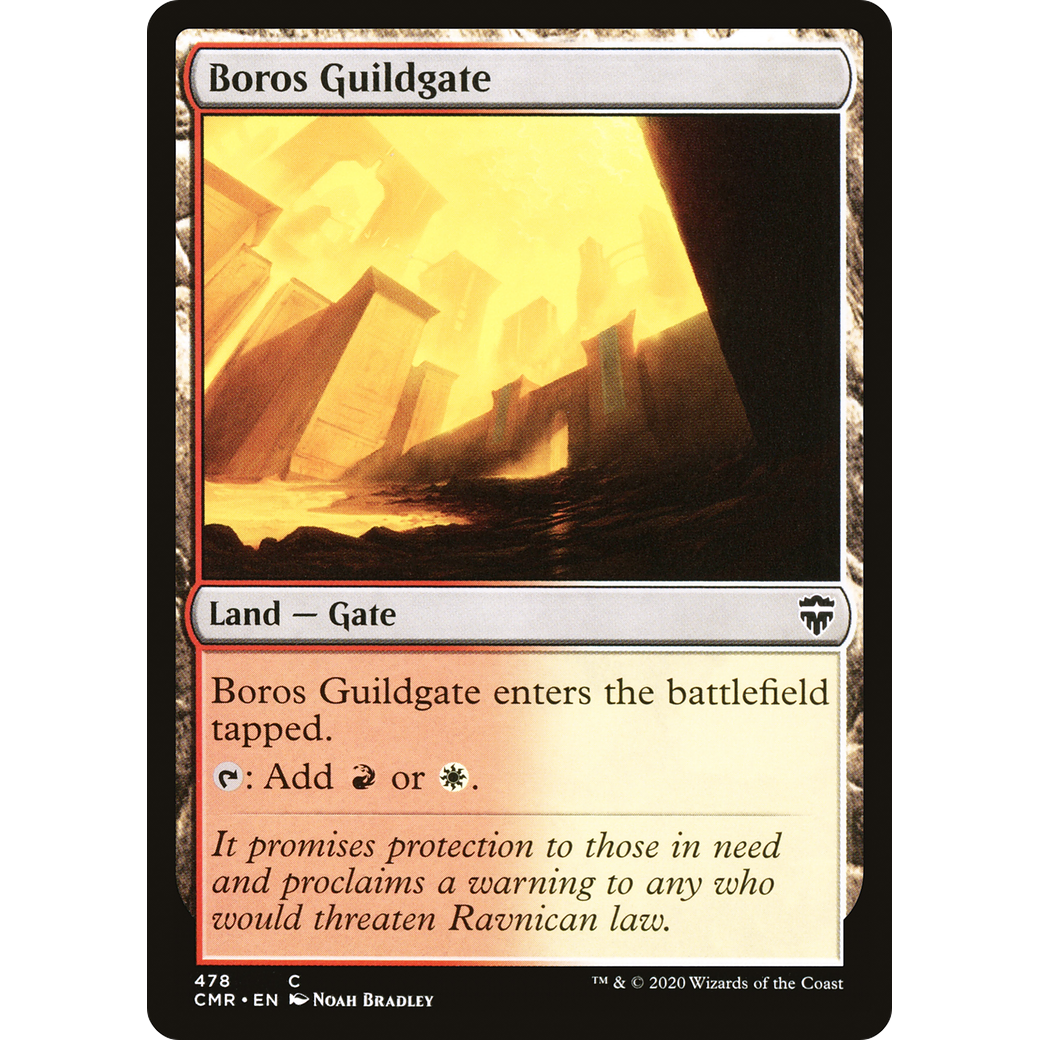 Boros Guildgate (CMR-478) - Commander Legends