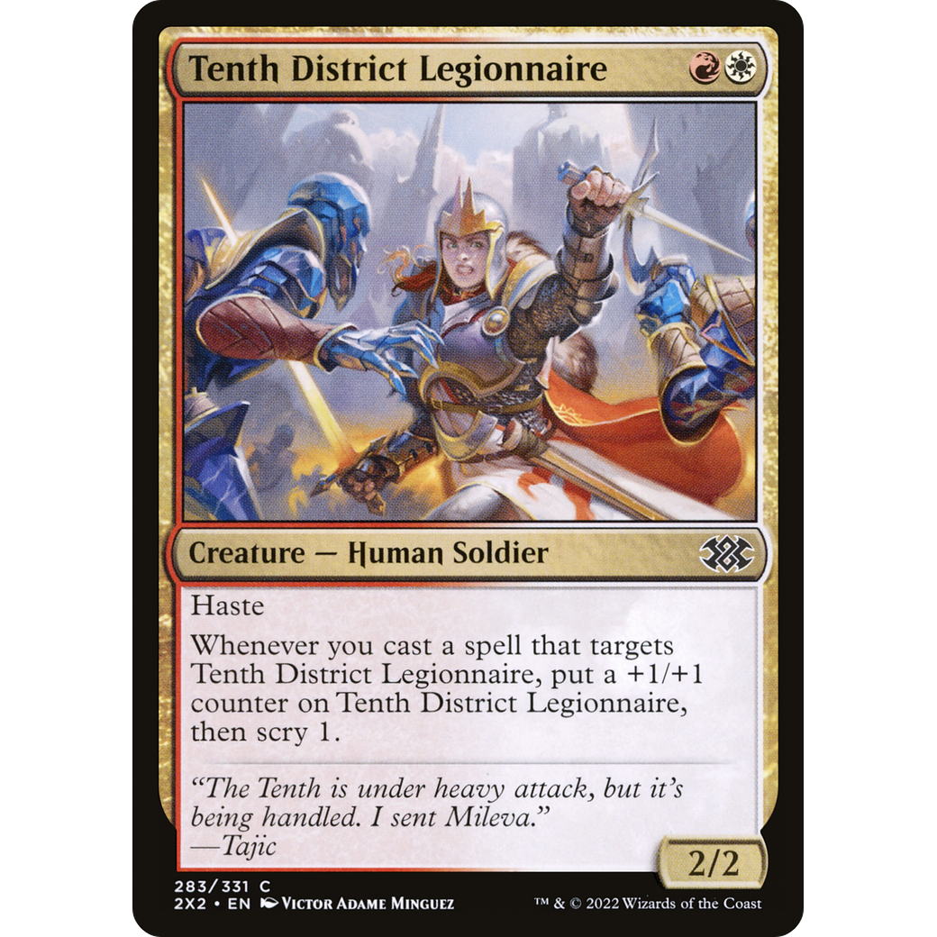 Tenth District Legionnaire (2X2-283) - Double Masters 2022