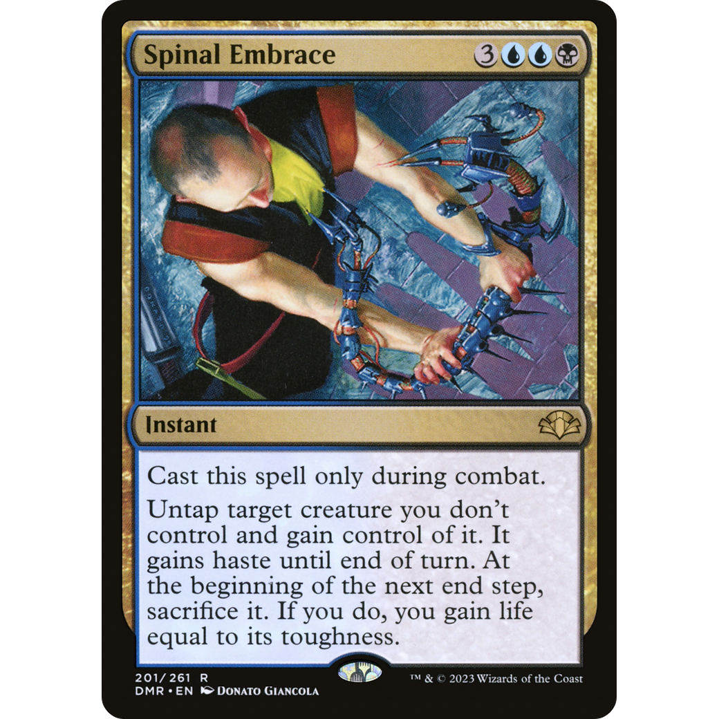 Spinal Embrace (DMR-201) - Dominaria Remastered Foil