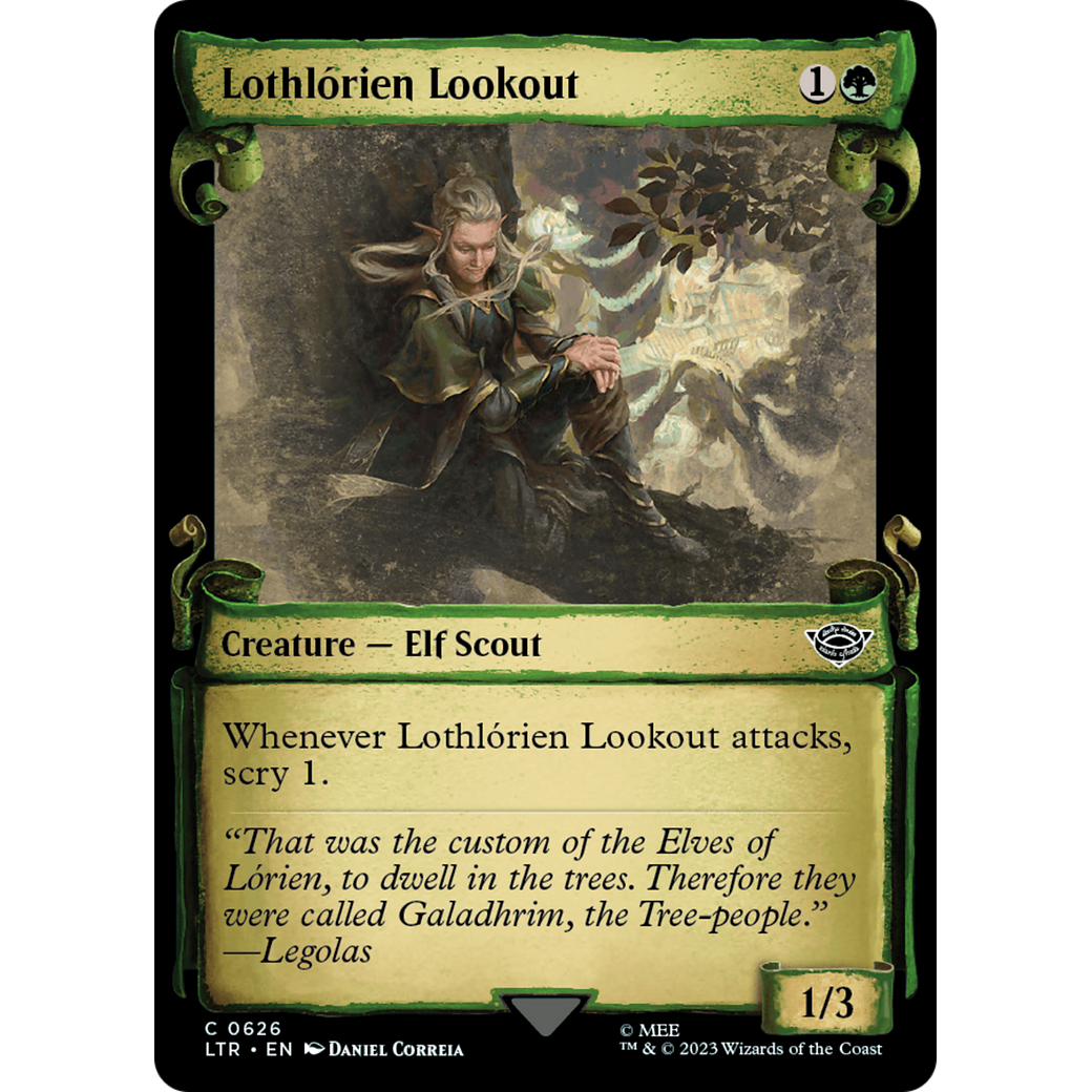 Lothlórien Lookout (LTR-626) - The Lord of the Rings: Tales of Middle-earth: (Showcase) Foil