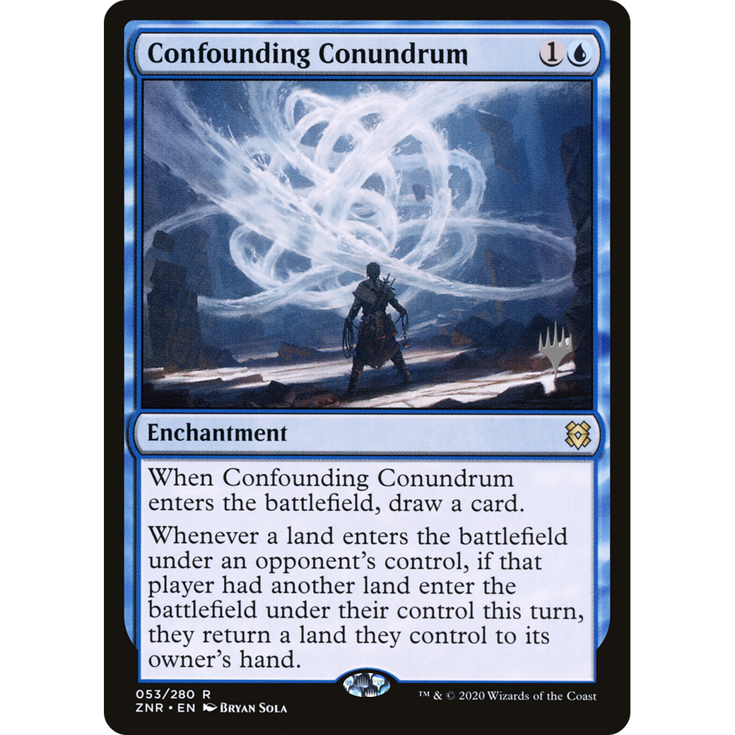 Confounding Conundrum (PPZNR-053) - Zendikar Rising Promos
