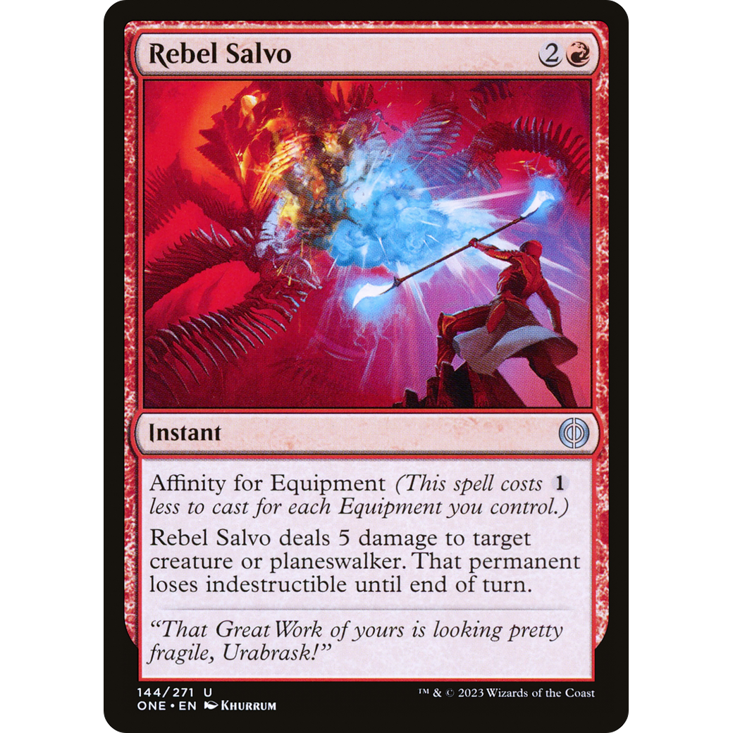 Rebel Salvo (ONE-144) - Phyrexia: All Will Be One