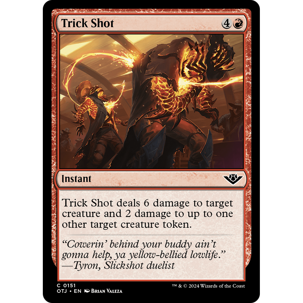 Trick Shot (OTJ-151) - Outlaws of Thunder Junction