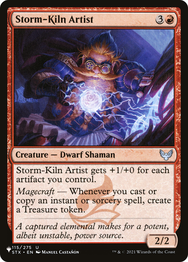 Storm-Kiln Artist (STX) (LIST-115/275) - The List