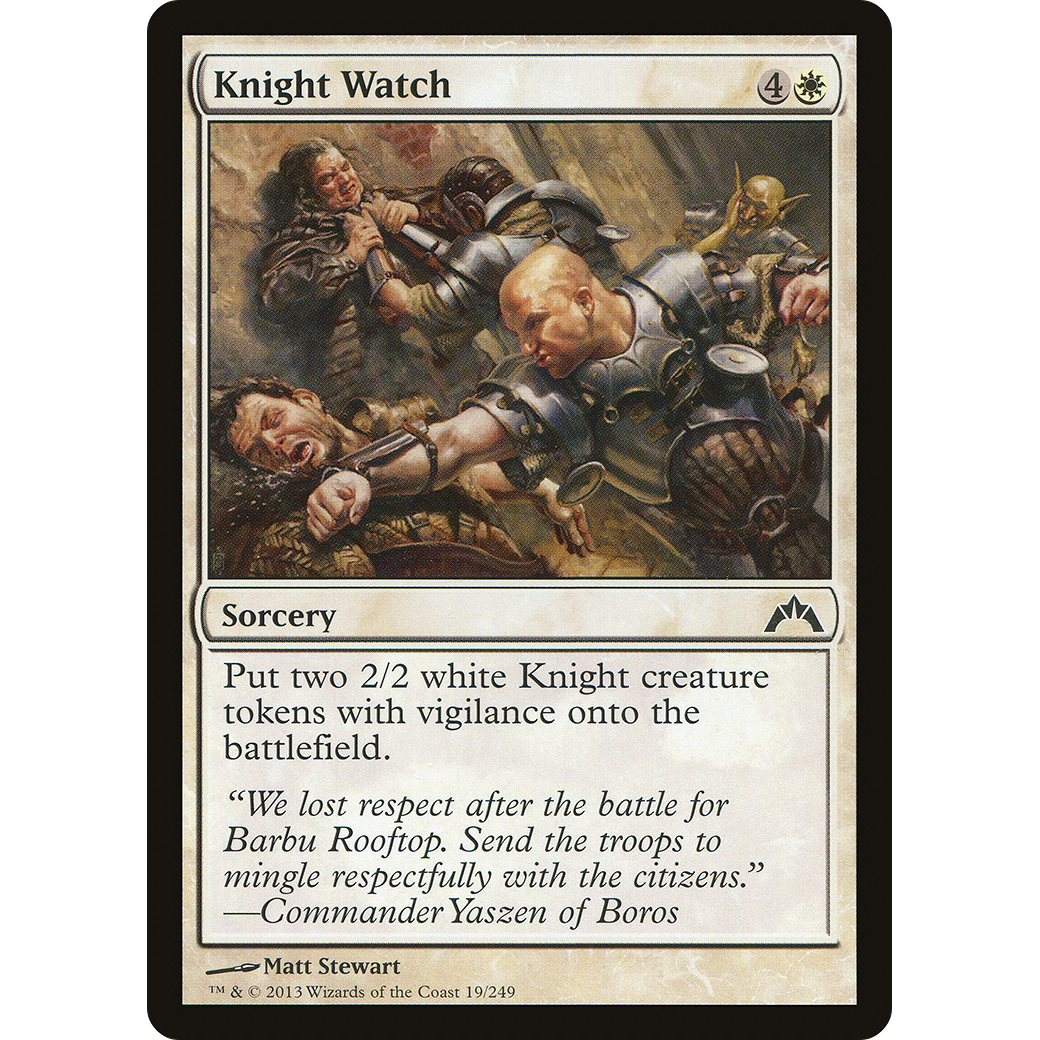 Knight Watch (GTC-019) - Gatecrash