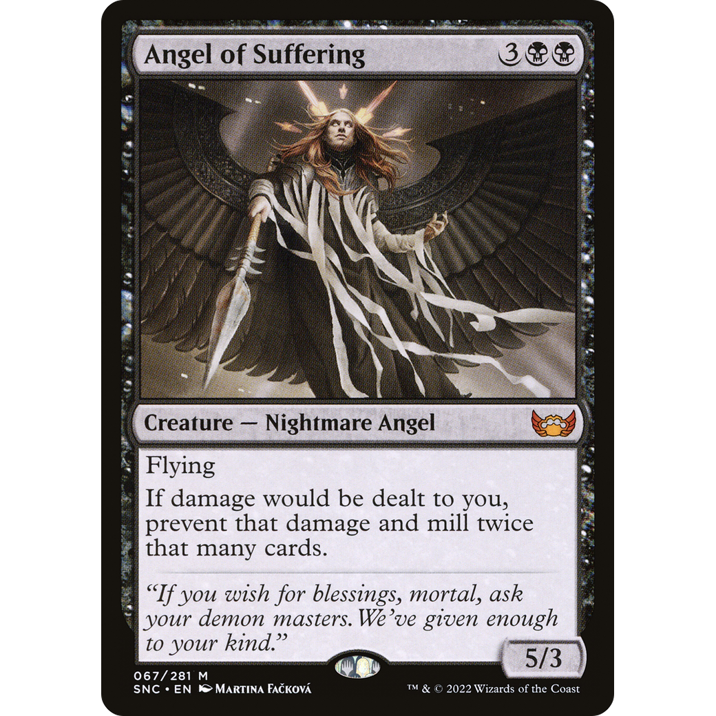 Angel of Suffering (SNC-067) - Streets of New Capenna Foil