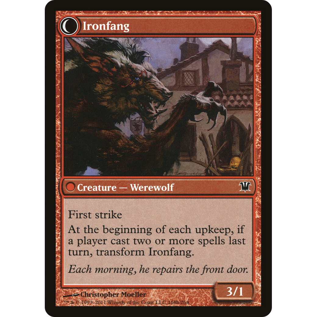 Village Ironsmith (ISD-168) - Innistrad: (Double Faced Transform) Foil