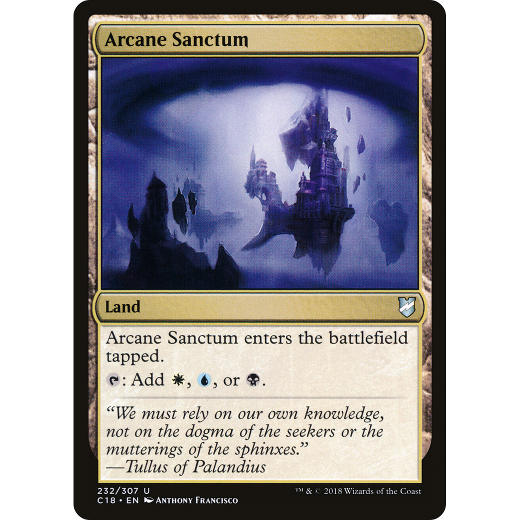 Arcane Sanctum (C18-232) - Commander 2018
