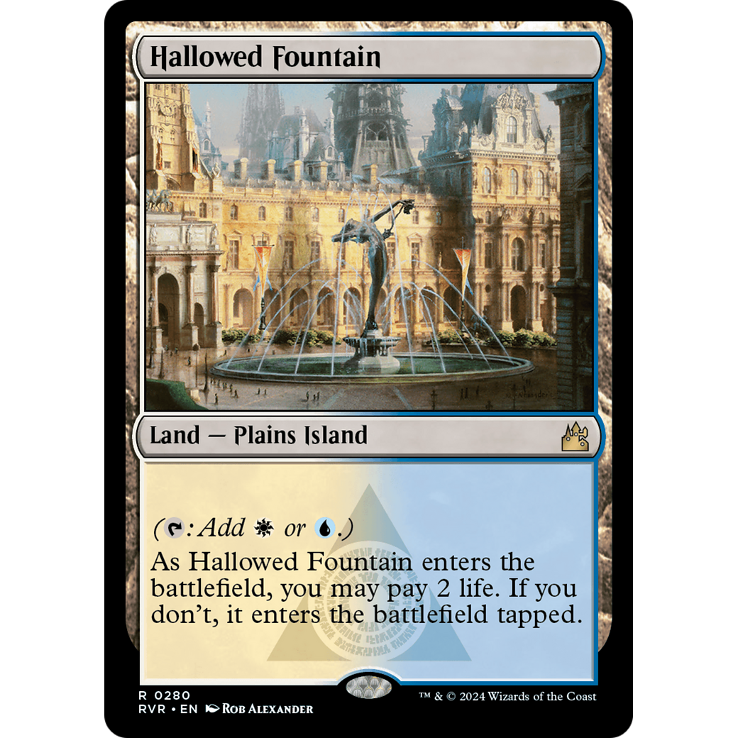 Hallowed Fountain (RVR-280) - Ravnica Remastered