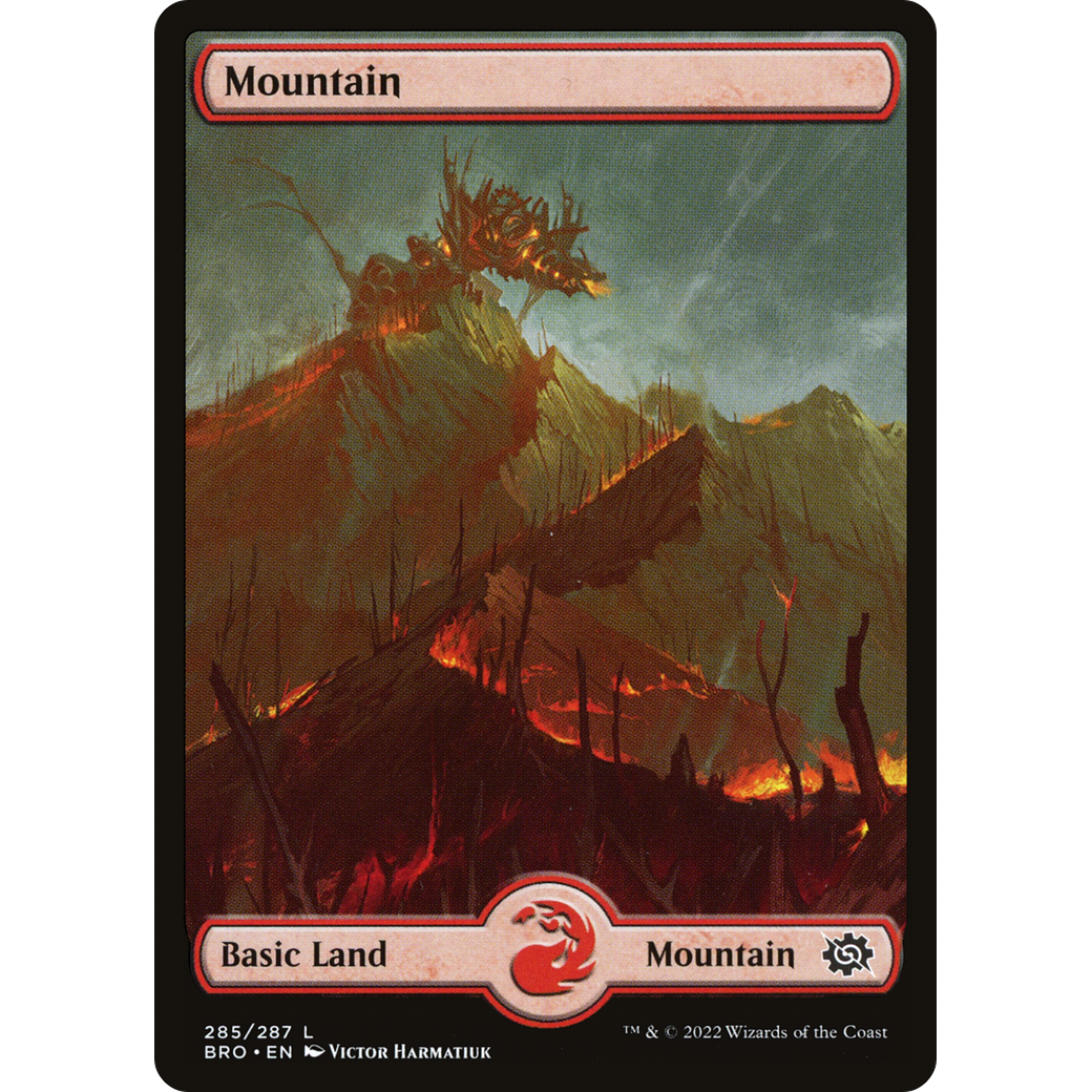 Mountain (285) - Full Art (BRO-285) - The Brothers' War