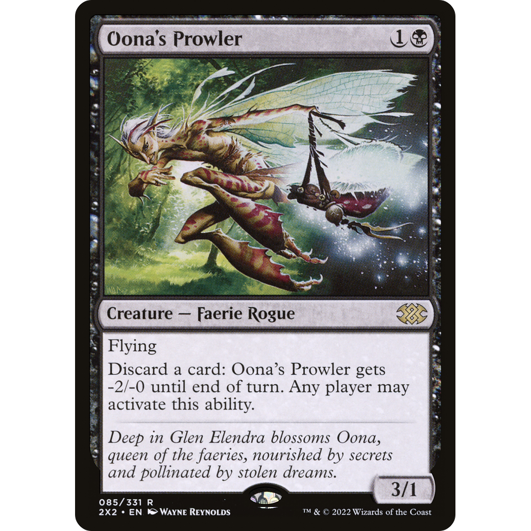 Oona's Prowler (2X2-085) - Double Masters 2022 Foil