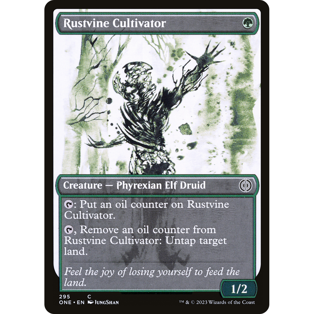 Rustvine Cultivator (ONE-295) - Phyrexia: All Will Be One: (Showcase)