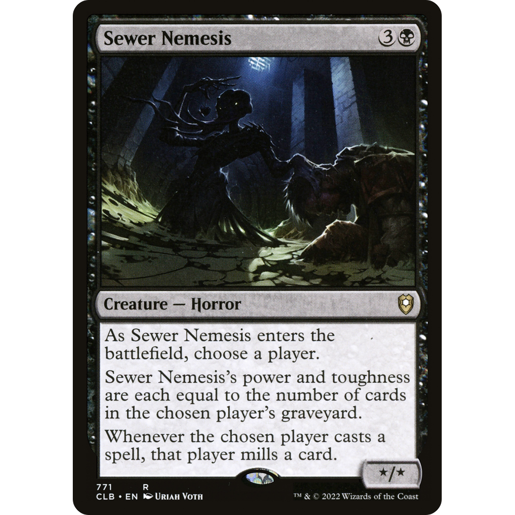 Sewer Nemesis (CLB-771) - Commander Legends: Battle for Baldur's Gate